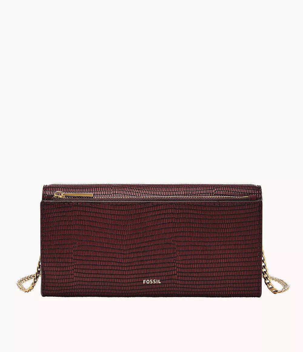 Fossil Lainie Multifunction Wallet Purse in Brown | Shopee Malaysia
