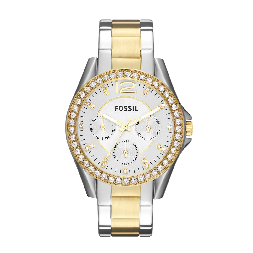 Fossil Riley Fossil Damenuhr Roségold Sale Stainless Steel Watch