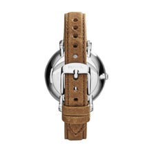 Load image into Gallery viewer, Jacqueline Brown Leather Watch
