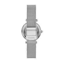 Load image into Gallery viewer, Carlie Mini Three-Hand Stainless Steel Mesh Watch
