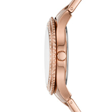 Load image into Gallery viewer, Stella Three-Hand Date Rose Gold-Tone Stainless Steel Watch
