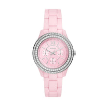 Load image into Gallery viewer, Stella Multifunction Pink Castor Oil Watch
