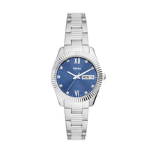 Load image into Gallery viewer, Scarlette Three-Hand Day-Date Stainless Steel Watch
