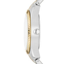 Load image into Gallery viewer, Scarlette Three-Hand Day-Date Two-Tone Stainless Steel Watch
