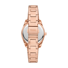 Load image into Gallery viewer, Scarlette Three-Hand Day-Date Rose Gold-Tone Stainless Steel Watch
