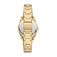 Load image into Gallery viewer, Scarlette Three-Hand Day-Date Gold-Tone Stainless Steel Watch

