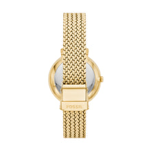 Load image into Gallery viewer, Jacqueline Three-Hand Date Gold-Tone Stainless Steel Watch
