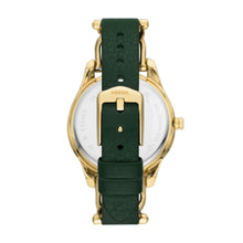 Load image into Gallery viewer, Stella Multifunction Green Eco Leather Watch
