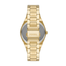 Load image into Gallery viewer, Scarlette Three-Hand Gold-Tone Stainless Steel Watch
