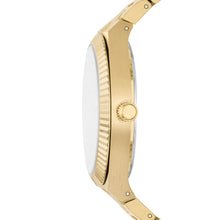 Load image into Gallery viewer, Scarlette Three-Hand Gold-Tone Stainless Steel Watch
