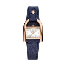 Load image into Gallery viewer, Harwell Three-Hand Navy LiteHide™ Watch
