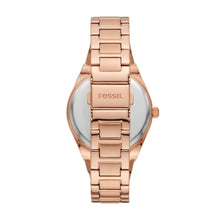 Load image into Gallery viewer, Scarlette Three-Hand Rose Gold-Tone Stainless Steel Watch
