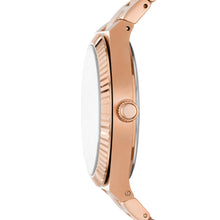 Load image into Gallery viewer, Scarlette Three-Hand Rose Gold-Tone Stainless Steel Watch
