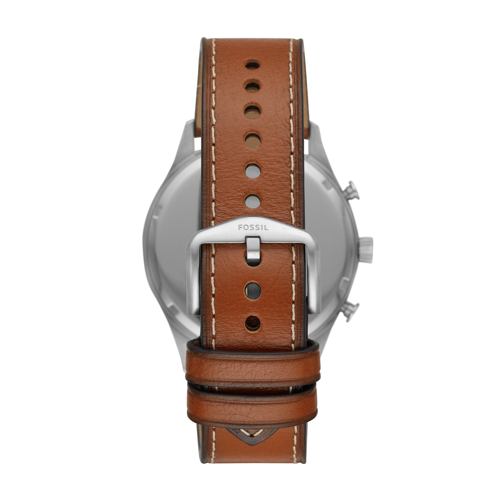 Fossil Forrester Chronograph Luggage Leather Strap – Fossil Malaysia