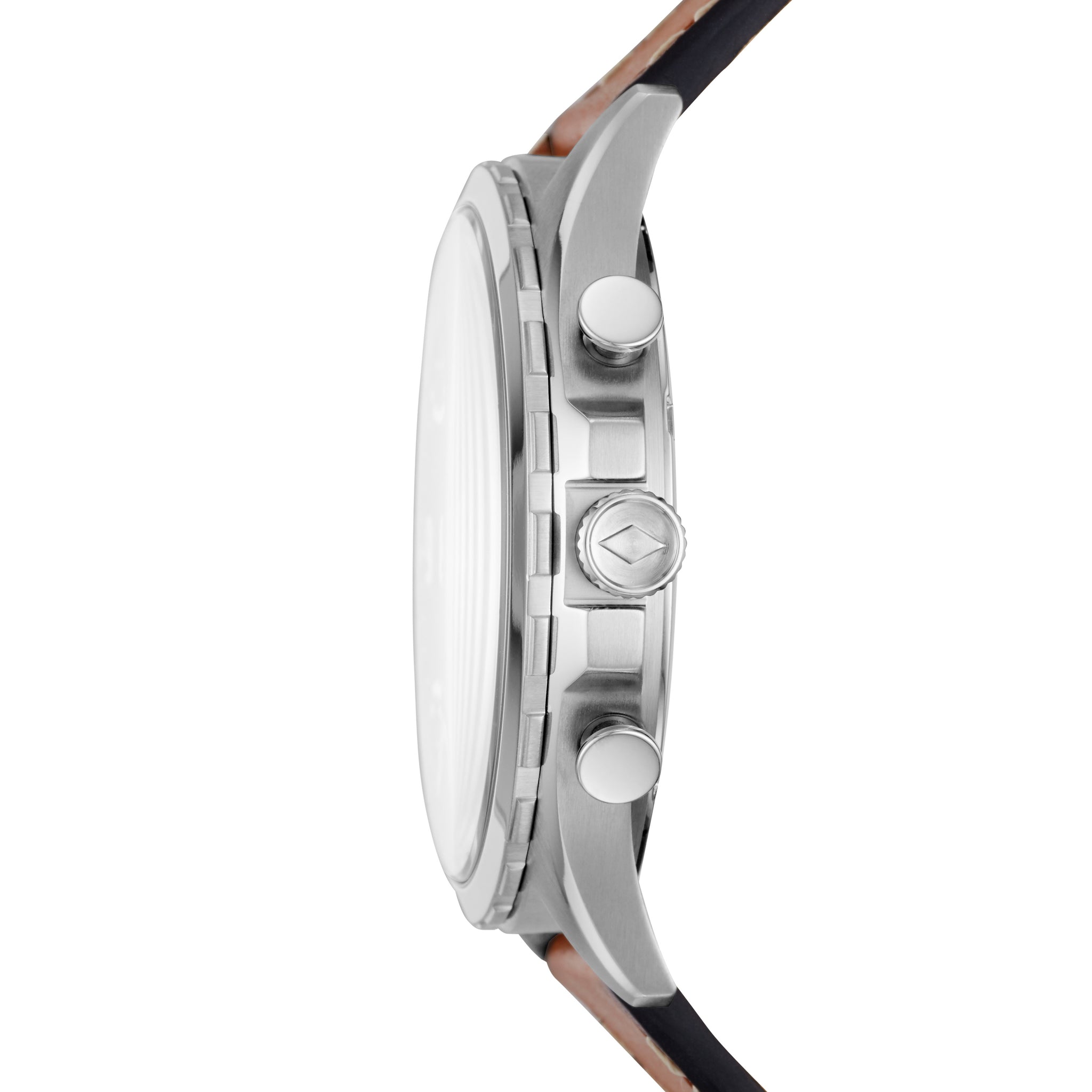 Fossil Forrester Chronograph Luggage Leather Strap – Fossil Malaysia