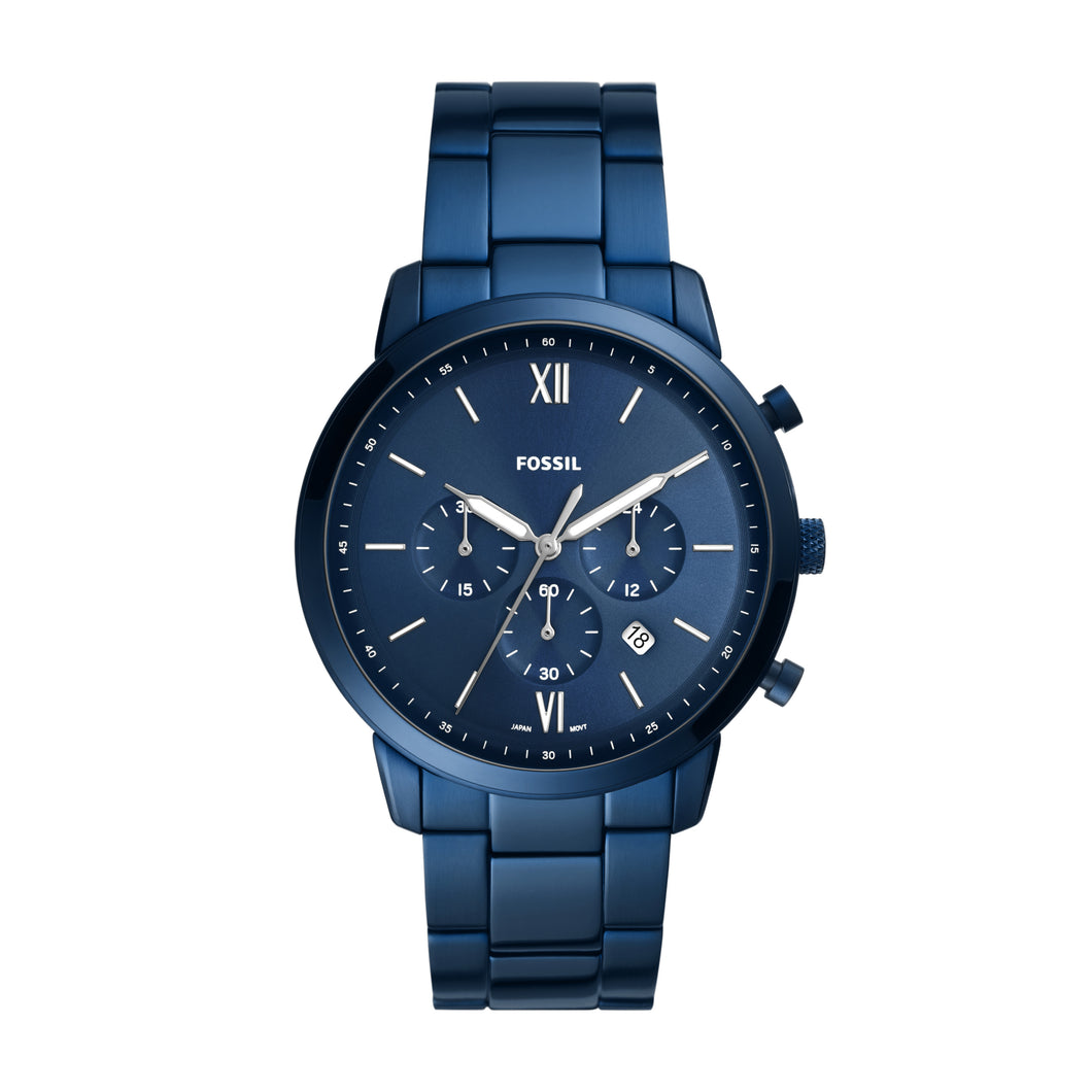 Neutra Chronograph Ocean Blue Stainless Steel Watch