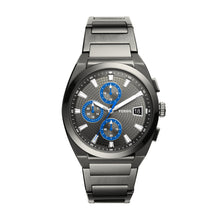 Load image into Gallery viewer, Everett Chronograph Smoke Stainless Steel Watch
