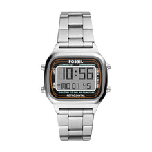Load image into Gallery viewer, Retro Digital Stainless Steel Watch
