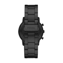 Load image into Gallery viewer, Minimalist Chronograph Black Stainless Steel Watch
