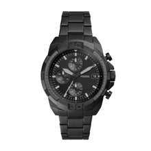 Load image into Gallery viewer, Bronson Chronograph Black Stainless Steel Watch
