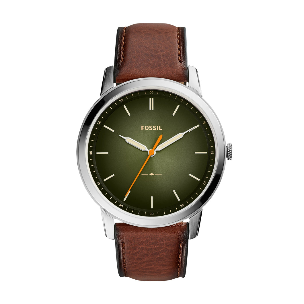 The Minimalist Three-hand Luggage Eco Leather Watch