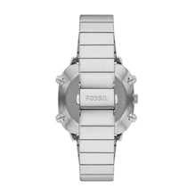 Load image into Gallery viewer, Retro Analog-Digital Stainless Steel Watch
