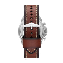 Load image into Gallery viewer, Bronson Chronograph Brown Leather Watch
