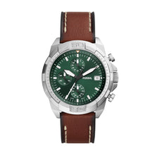 Load image into Gallery viewer, Bronson Chronograph Brown Leather Watch
