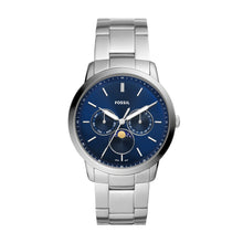 Load image into Gallery viewer, Neutra Moonphase Multifunction Stainless Steel Watch

