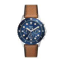 Load image into Gallery viewer, FB-01 Chronograph Tan Eco Leather Watch
