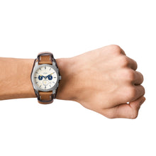 Load image into Gallery viewer, Machine Chronograph Tan Eco Leather Watch
