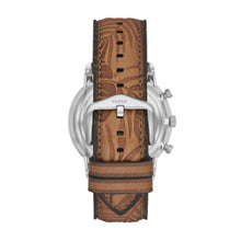 Load image into Gallery viewer, Minimalist Chronograph Tan Eco Leather Watch
