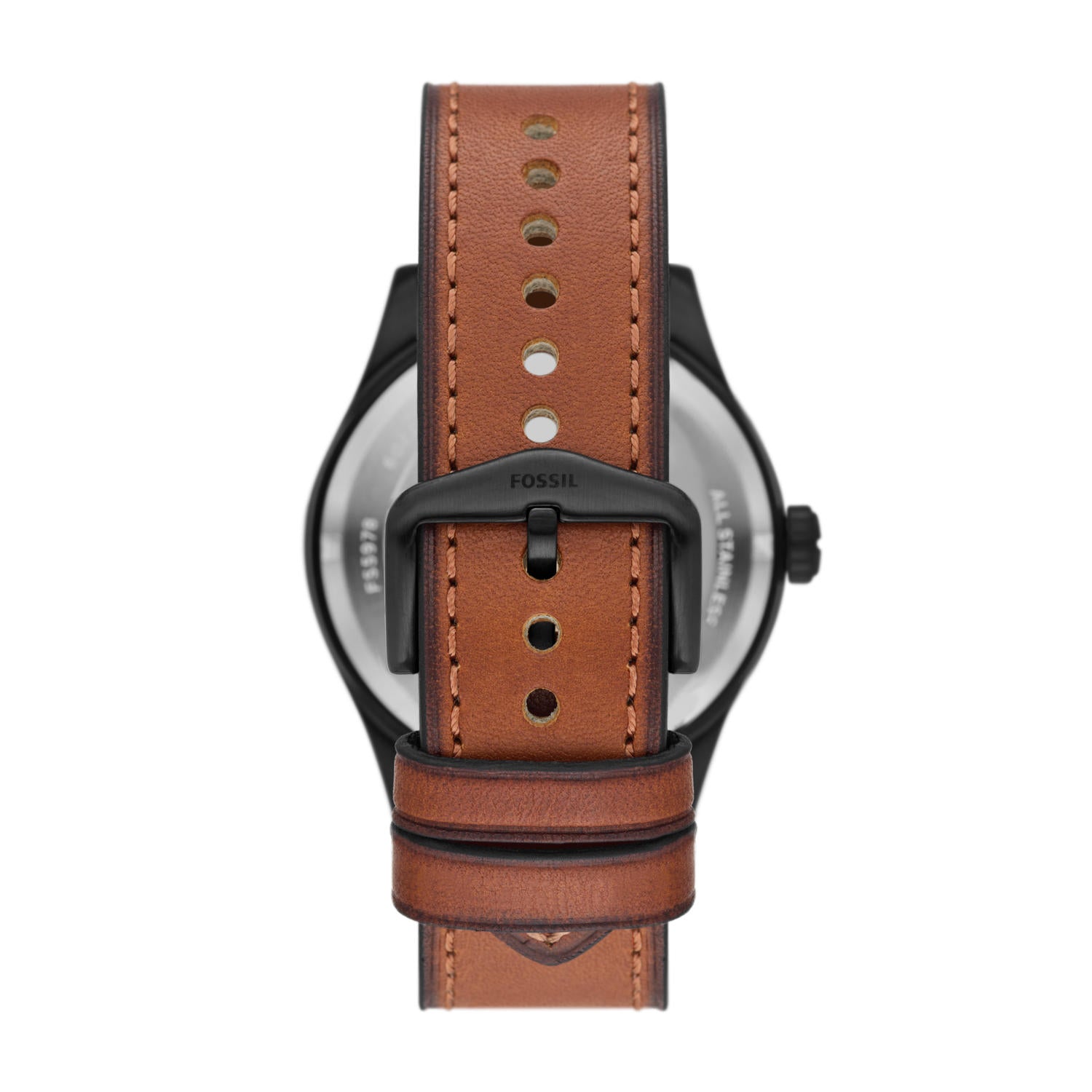 Defender Solar-Powered Luggage Leather Watch – Fossil Malaysia