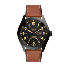 Load image into Gallery viewer, Defender Solar-Powered Luggage Leather Watch
