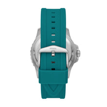 Load image into Gallery viewer, Fossil Blue GMT Oasis Silicone Watch
