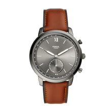 Load image into Gallery viewer, Hybrid Smartwatch Neutra Amber Leather
