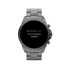 Load image into Gallery viewer, Gen 6 Smartwatch Smoke Stainless Steel FTW4059
