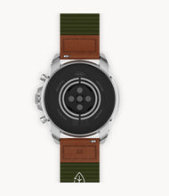 Load image into Gallery viewer, Gen 6 Smartwatch Venture Edition Olive Fabric and Leather
