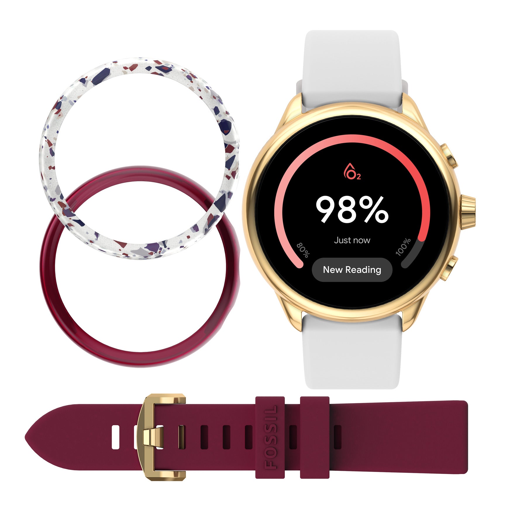 Fossil smartwatch interchangeable bands best sale