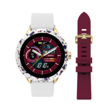 Load image into Gallery viewer, Gen 6 Wellness Edition Smartwatch White Silicone and Interchangeable Strap and Bumper Set

