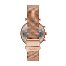 Load image into Gallery viewer, Hybrid Smartwatch Carlie Rose Gold-Tone Stainless Steel
