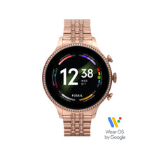 Load image into Gallery viewer, Gen 6 Smartwatch Rose Gold-Tone Stainless Steel FTW6077
