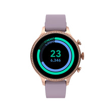 Load image into Gallery viewer, Gen 6 Smartwatch Purple Silicone FTW6080
