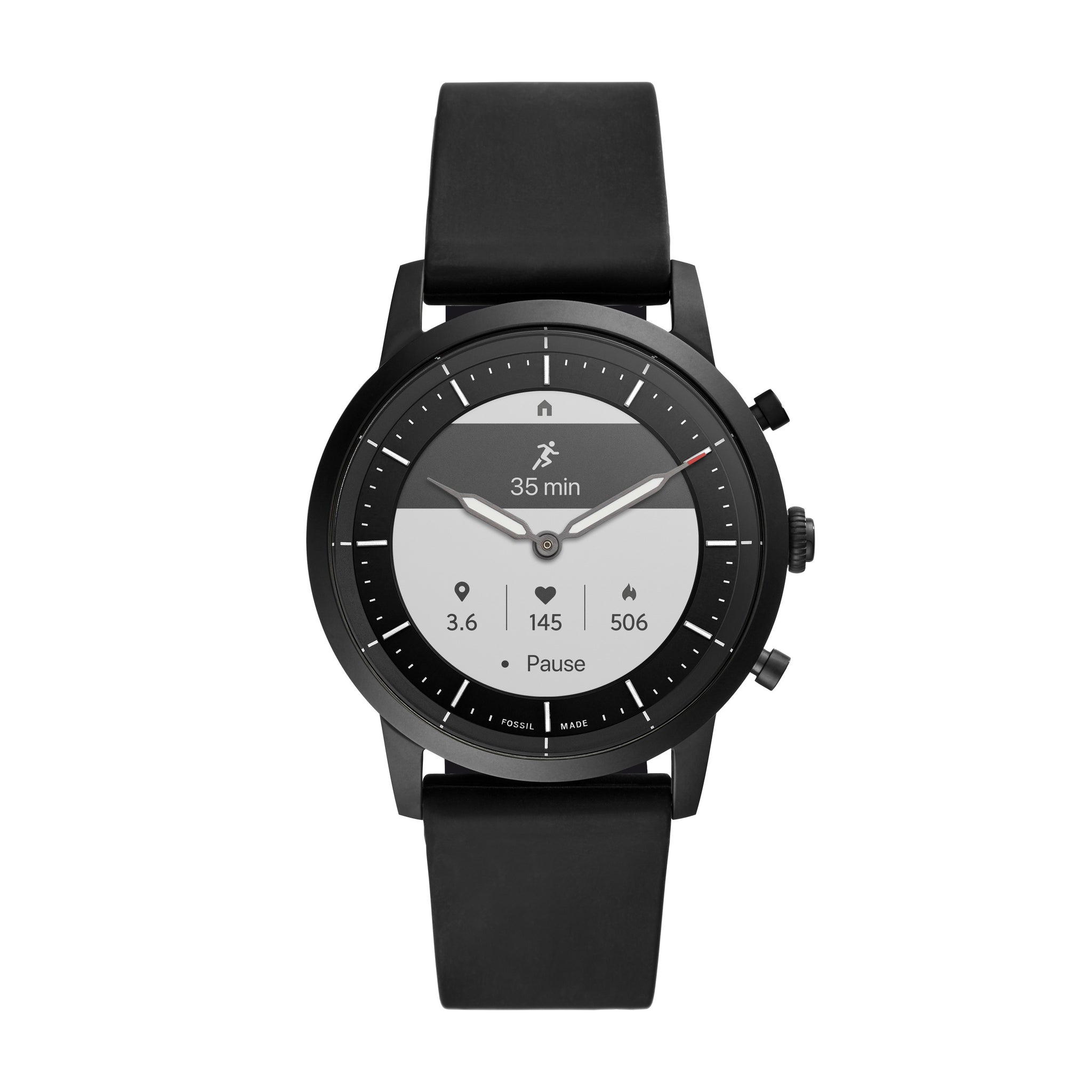 Fossil collider hybrid smartwatch hr hotsell