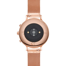 Load image into Gallery viewer, Hybrid Smartwatch HR Charter Rose Gold-Tone Stainless Steel Mesh
