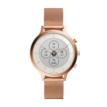 Load image into Gallery viewer, Hybrid Smartwatch HR Charter Rose Gold-Tone Stainless Steel Mesh
