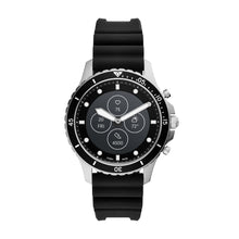 Load image into Gallery viewer, Hybrid Smartwatch HR FB-01 Black Silicone
