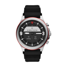 Load image into Gallery viewer, Hybrid Smartwatch HR Latitude Black Silicone
