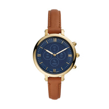 Load image into Gallery viewer, Hybrid Smartwatch HR Monroe Luggage Leather
