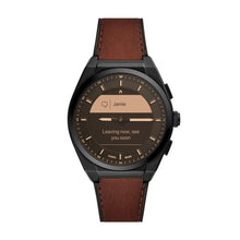 Load image into Gallery viewer, Hybrid Smartwatch HR Everett Brown Leather
